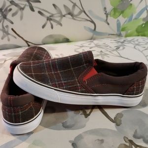 Boys Joe Boxer Flannel Slip-Ons